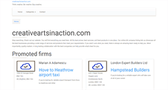 Desktop Screenshot of creativeartsinaction.com