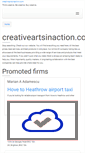 Mobile Screenshot of creativeartsinaction.com